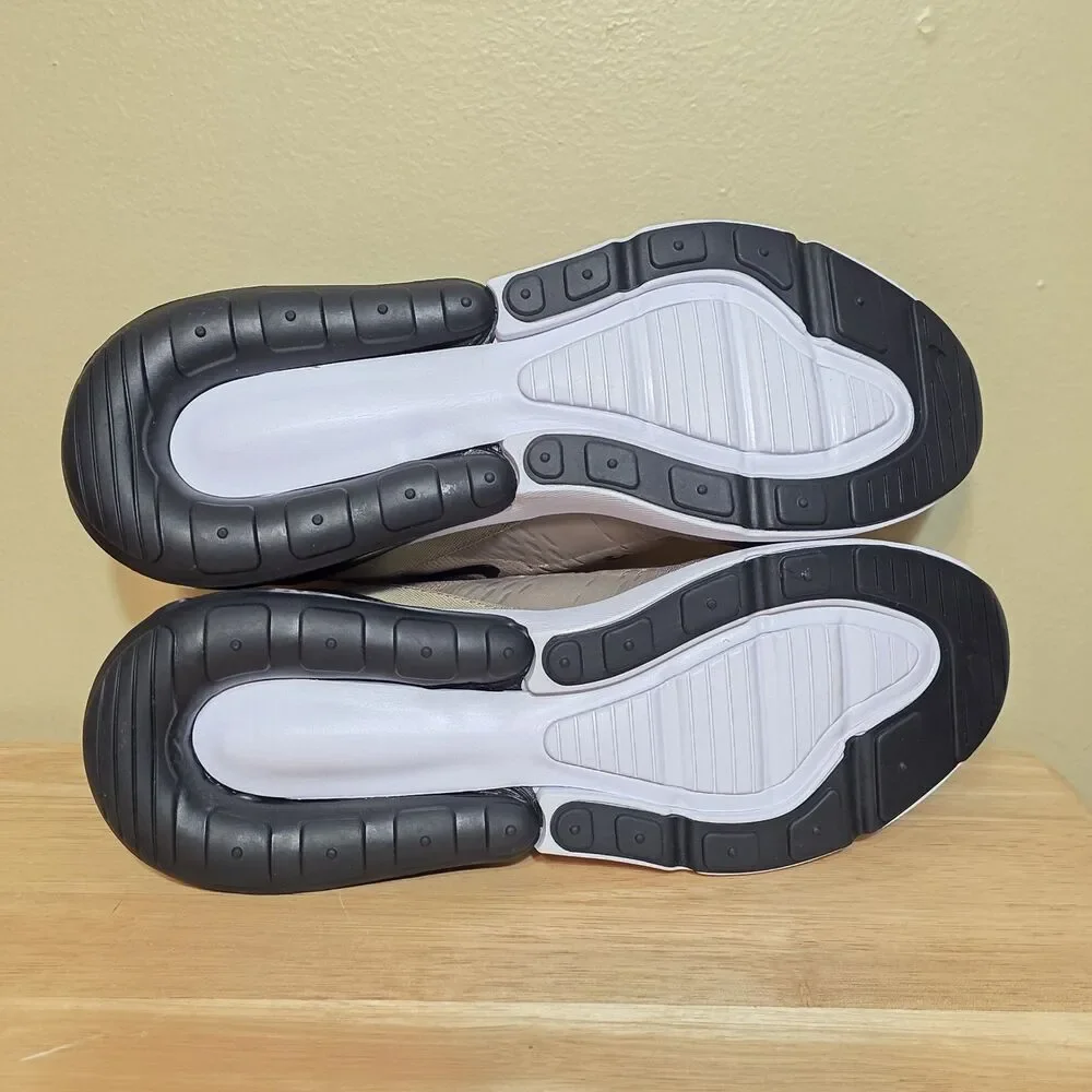 Nike Air Max 270 Khaki Black White Shoes FQ8830-247 Men's Size 11.5